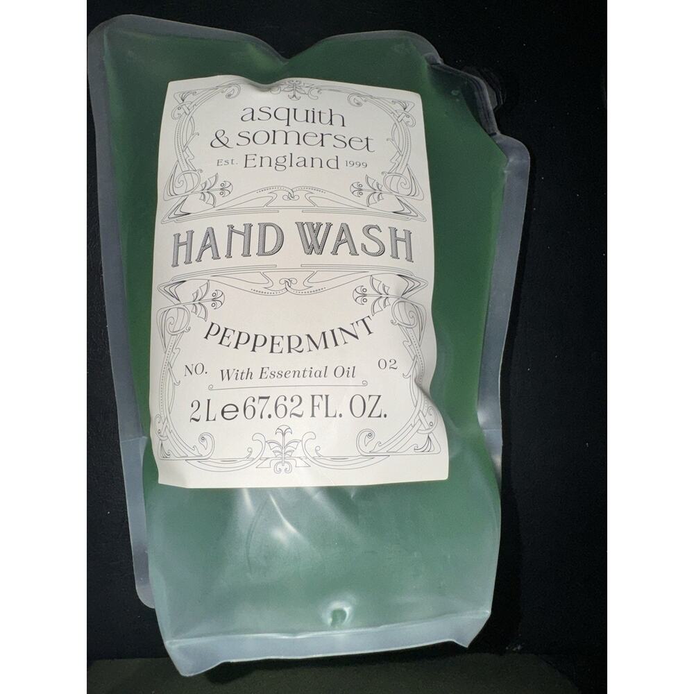 Asquith & Somerset Peppermint Hand Soap Refill 34 Fl Oz NEW!